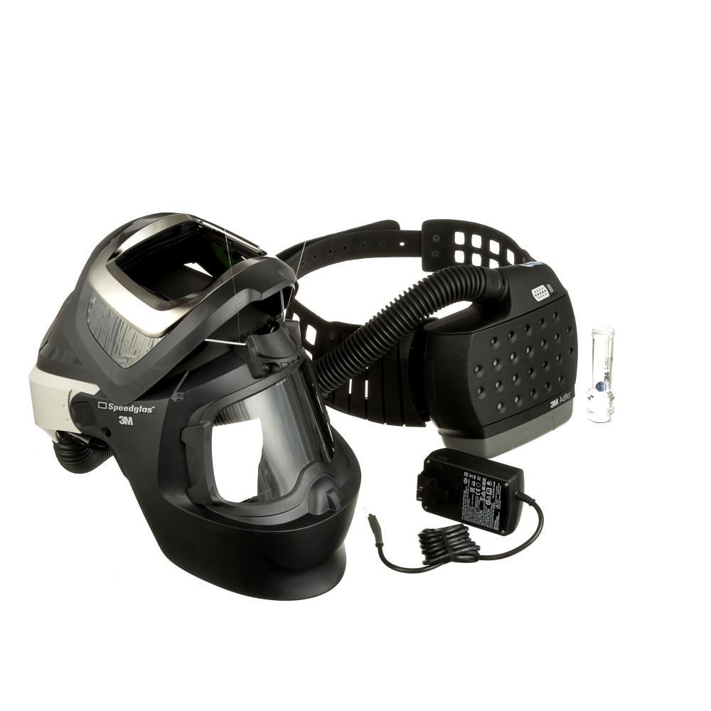 Masque de soudeur 9100MP SpeedglasMC 3MMC, 37-1101-00SW, avec Appareil de protection respiratoire d’épuration d’air propulsé AdfloMC 3MMC, 1/caisse