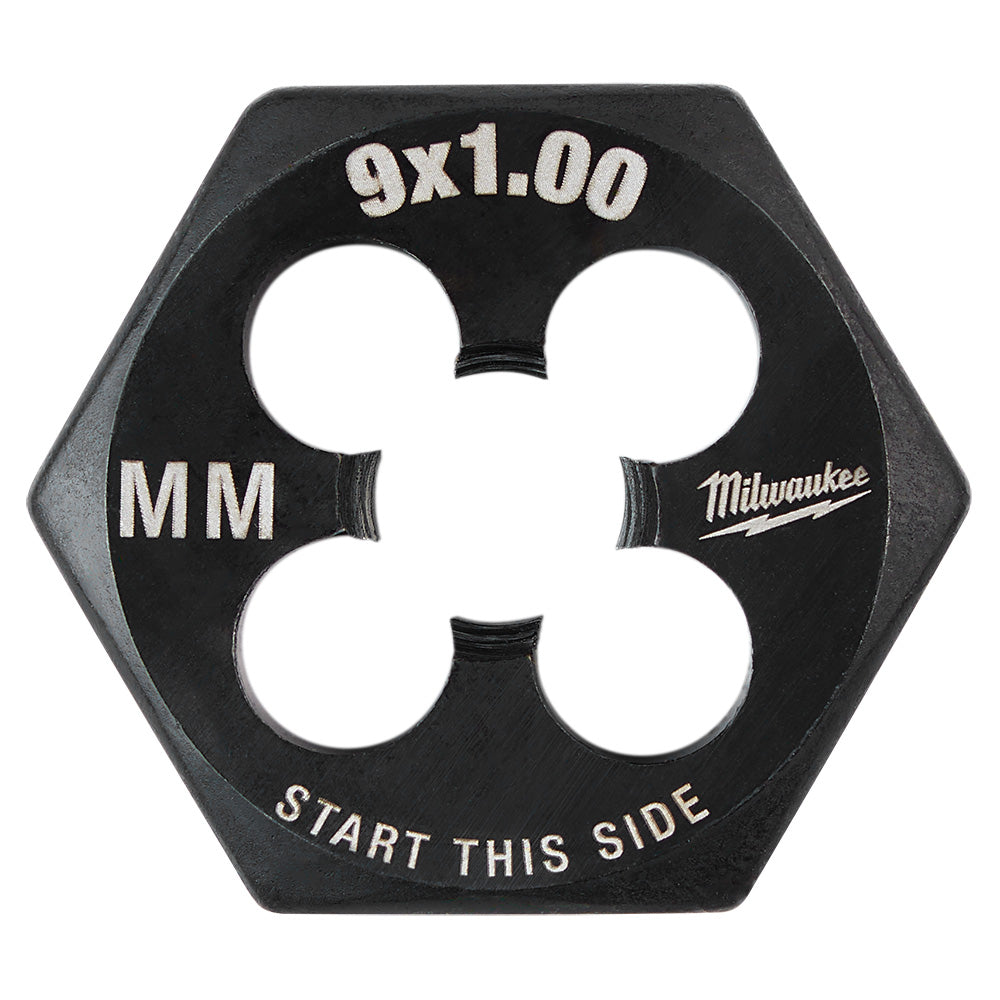 M9-1.00 mm 1-inch Hex Threading Die