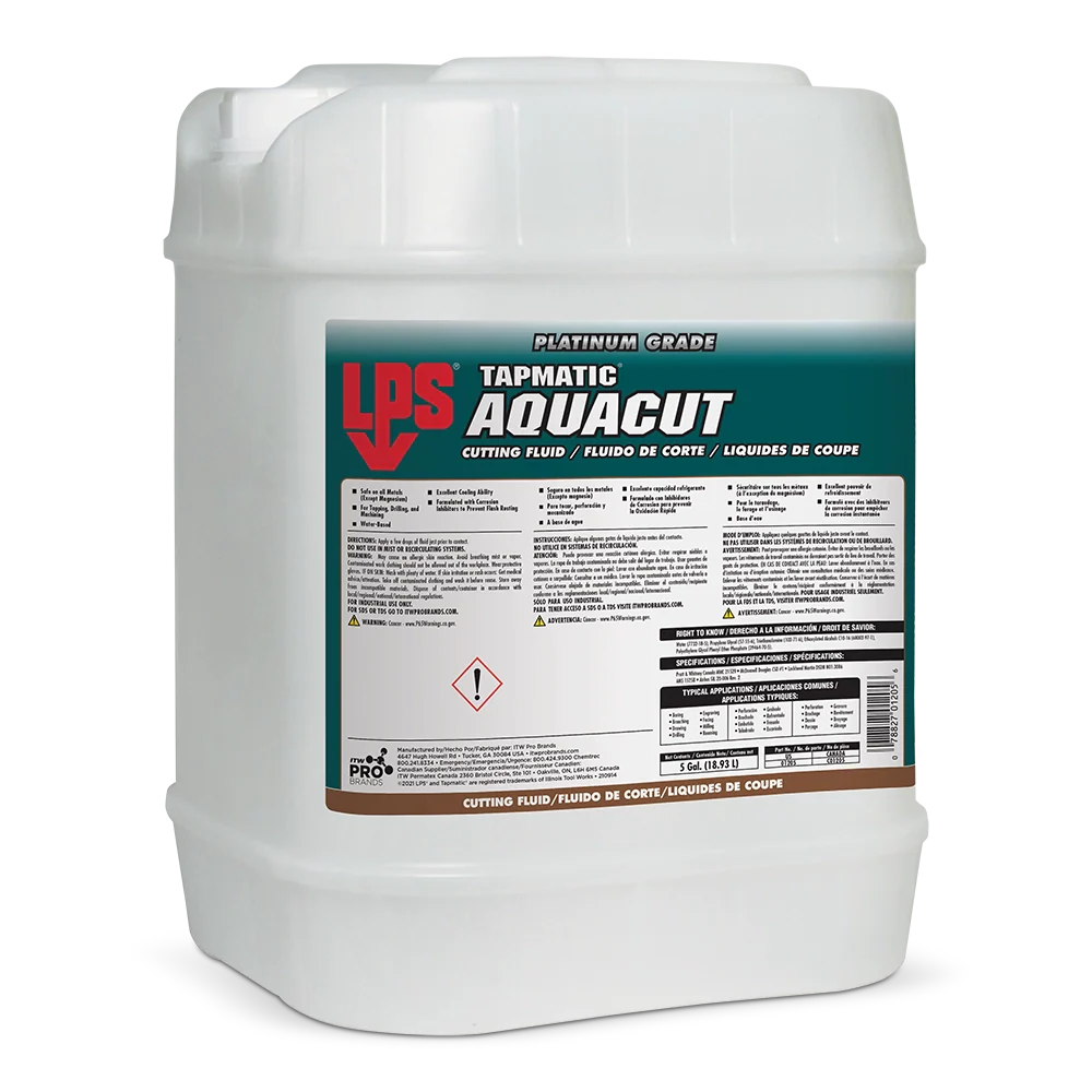 Tapmatic® AquaCut Cutting Fluid, 5 Gal, Pail