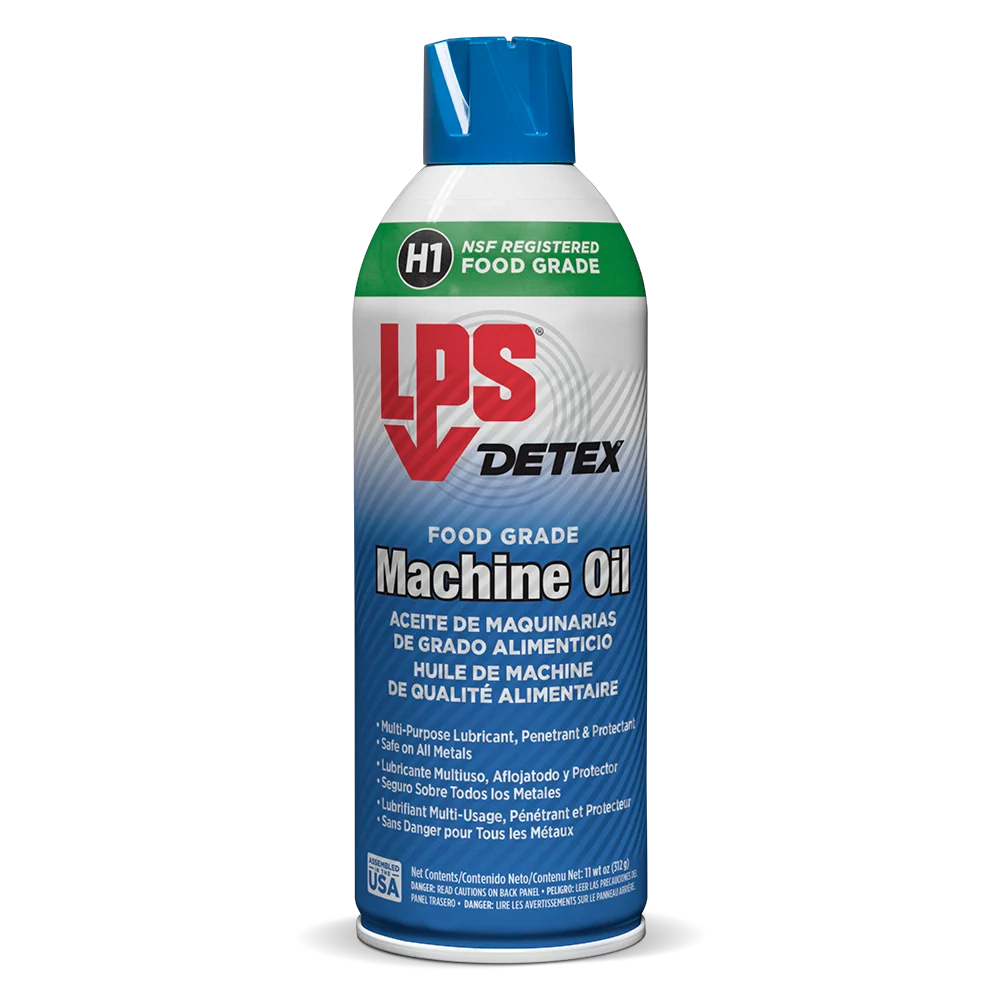 LPS® DETEX® Food Grade Machine Oil, 11oz, Aerosol Can