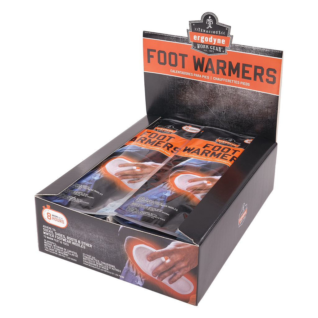 6995 L/XL White Insole Foot Warmer Packs
