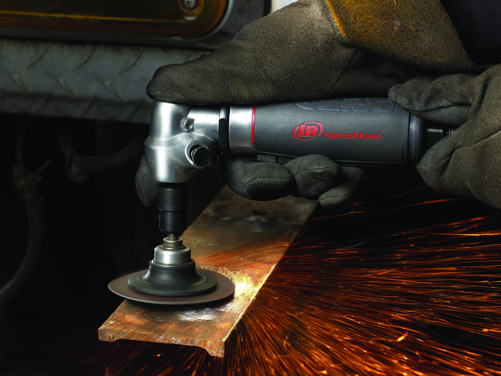 Angle Air Die Grinder 20,000 RPM 0.4 HP 1/4" Collet Rear Exhaust