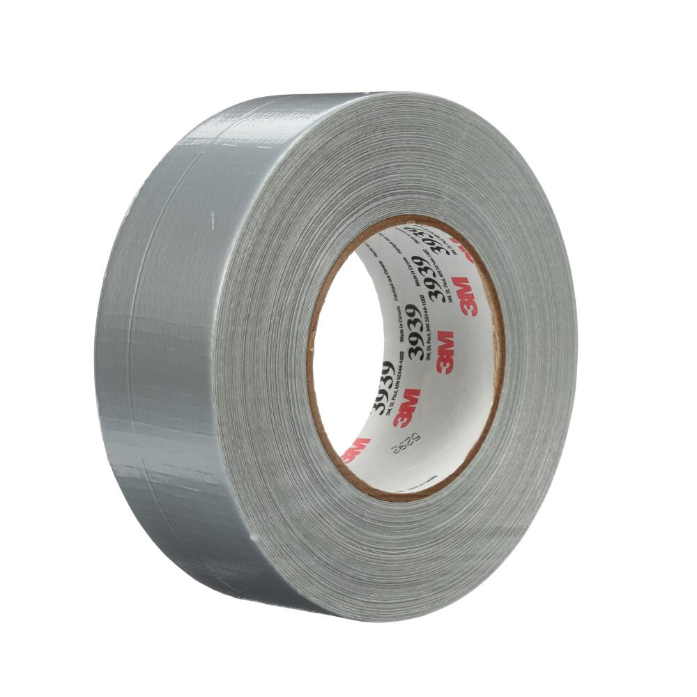 Ruban adhésif 3M™, 3939, argent, 48 mm x 55 m (1,89 po x 60 vg), en vrac