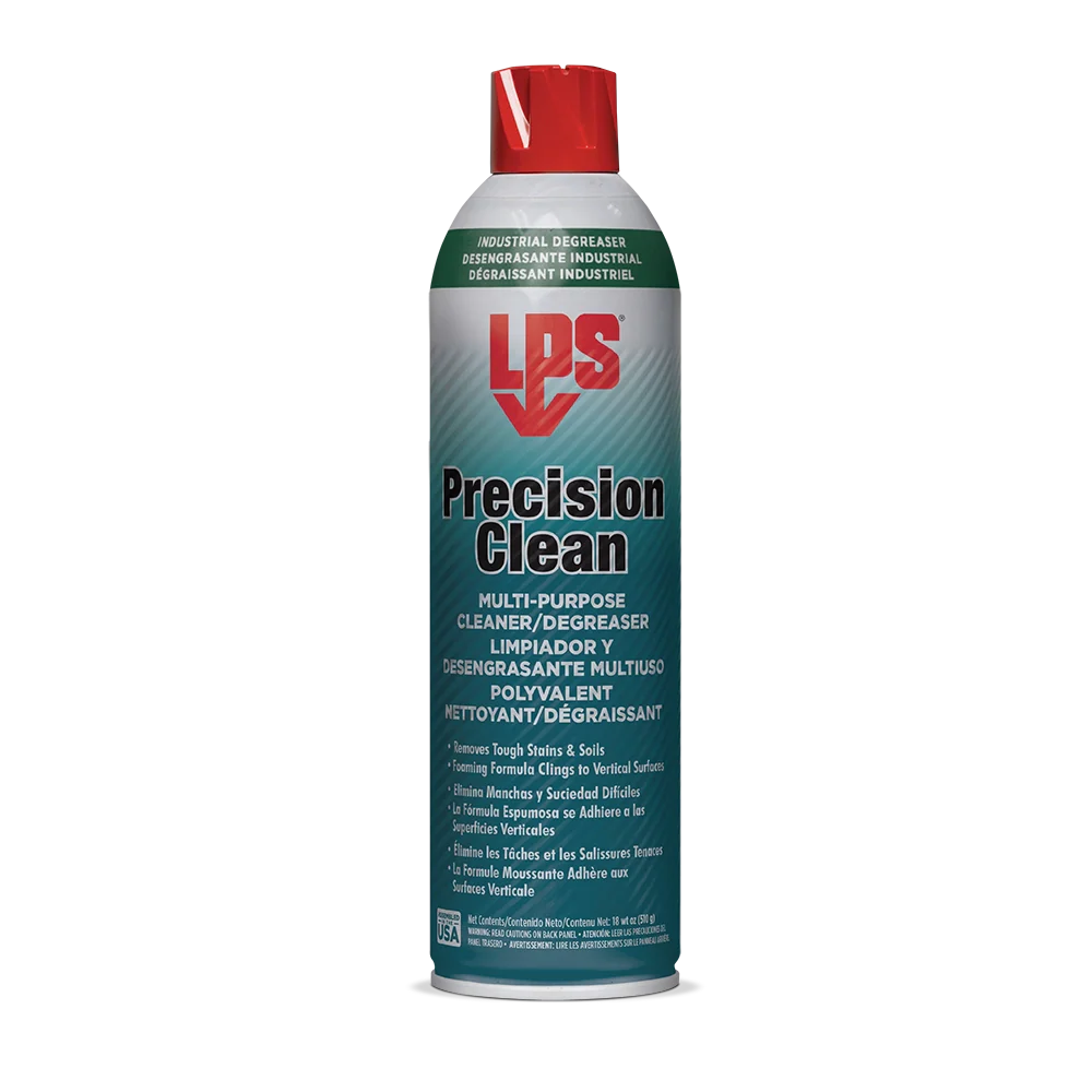 Precision Clean Multi-Purpose Cleaner/Degreaser, 18 oz, Aerosol Can