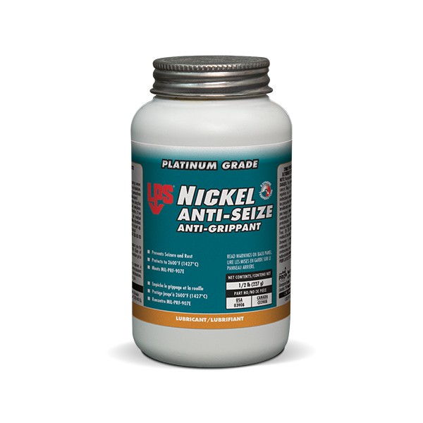 Nickel Anti-Seize, 0.5lb, Brush Top Bottle