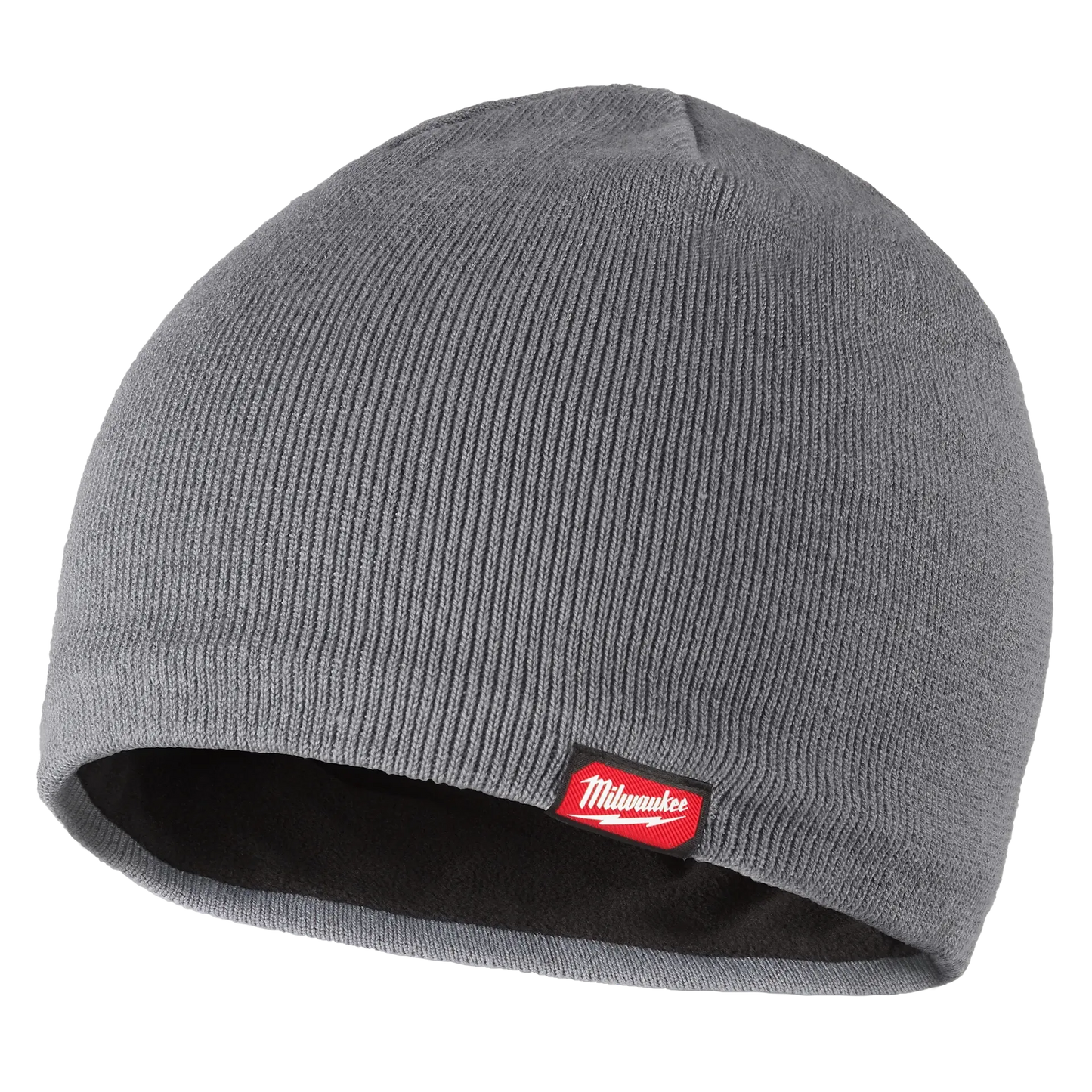 Lined Skull Beanie - Gray Thd