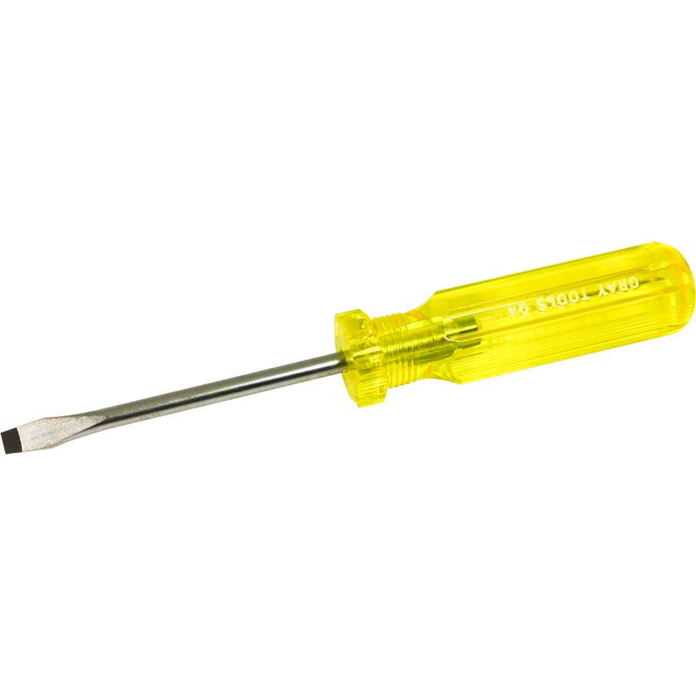 Round Flat Screwdriver - Size 4