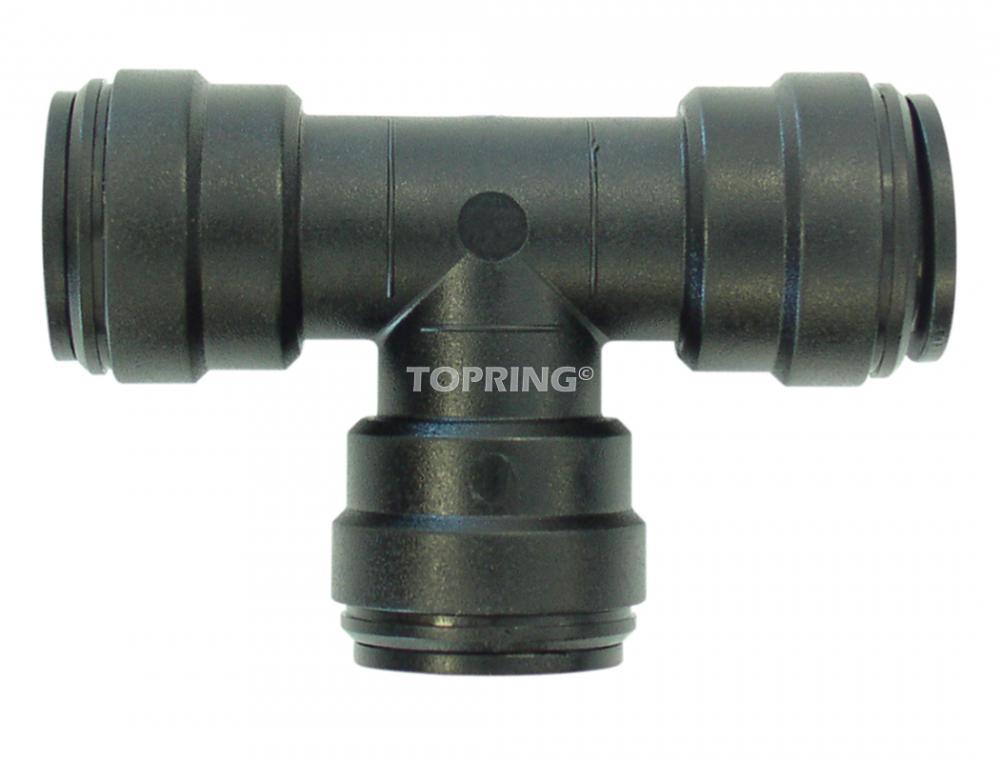 22 mm Polymer Tee Union S05, Air Line Model