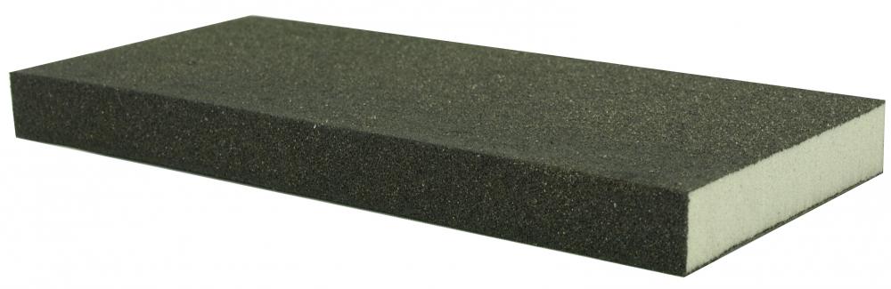 Rectangular Sanding Sponge, 4 sides, Fine, 8-7/8x4x 3/4in