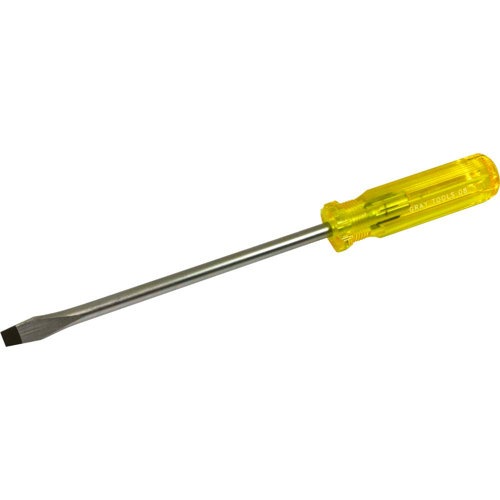Slotted Screwdriver - 8" Long