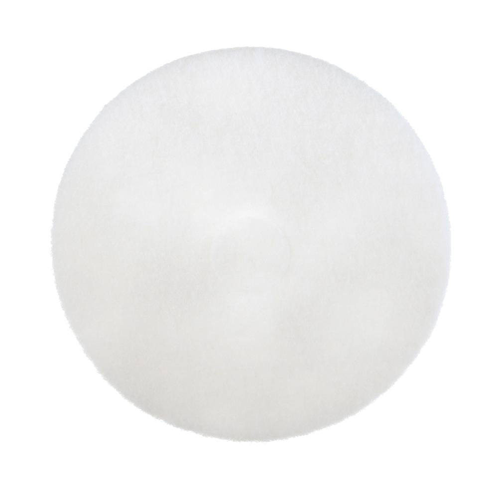 Tampon de polissage blanc Super Polish 3M™, 4100, 432 mm (17 po), 5/cs