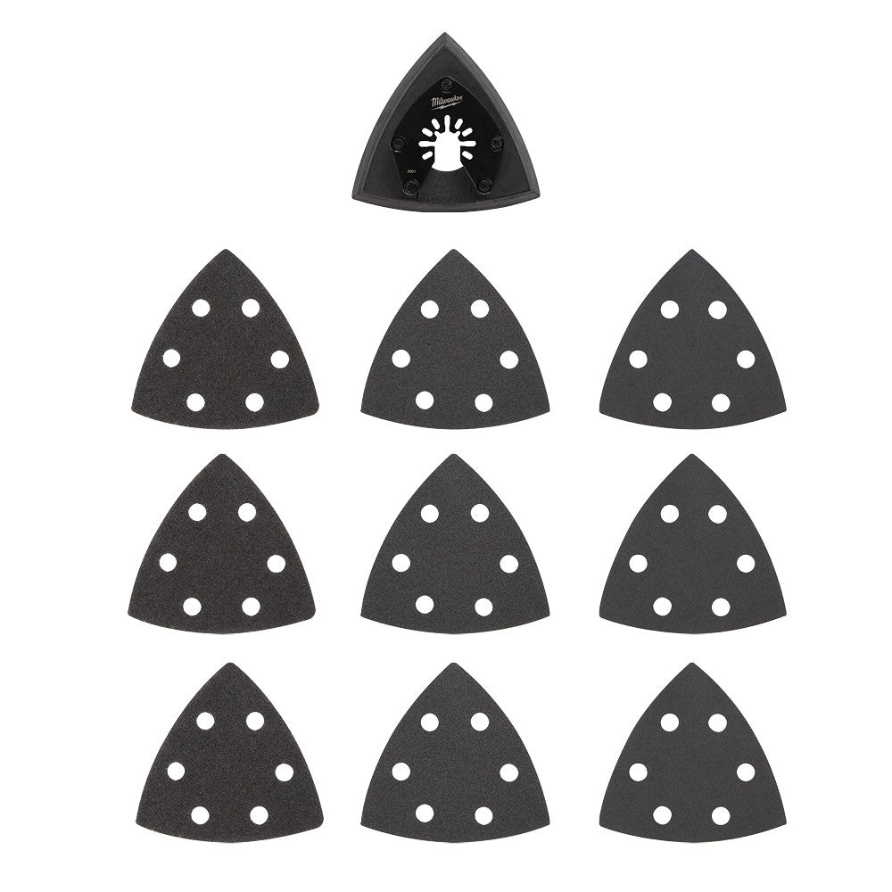 Open-lok™ 3-1/2" Sanding Pad & Paper Var Set