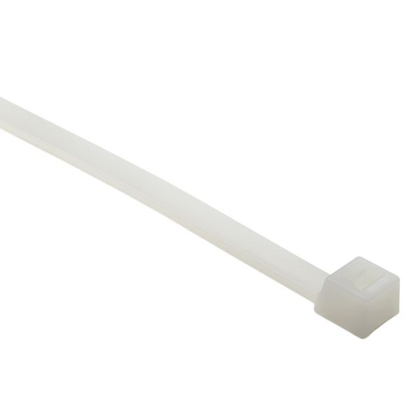 Colliers de serrage robustes, 38,1 cm de long, homologués UL, résistance à la traction 54,4 kg, PA66, naturel, paquet de 50
