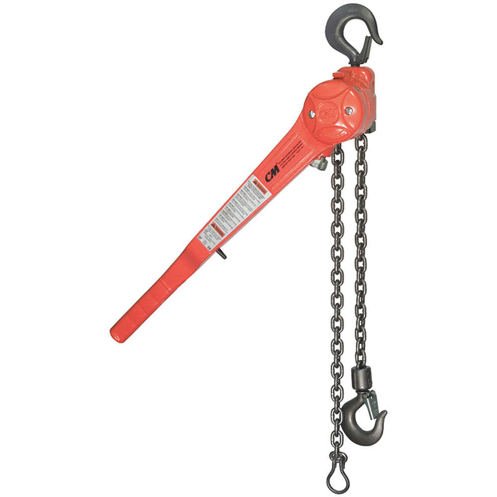 Come-Along Hoist, Long Handle, 1-1/2 Ton, Model 4045, 5 Lever