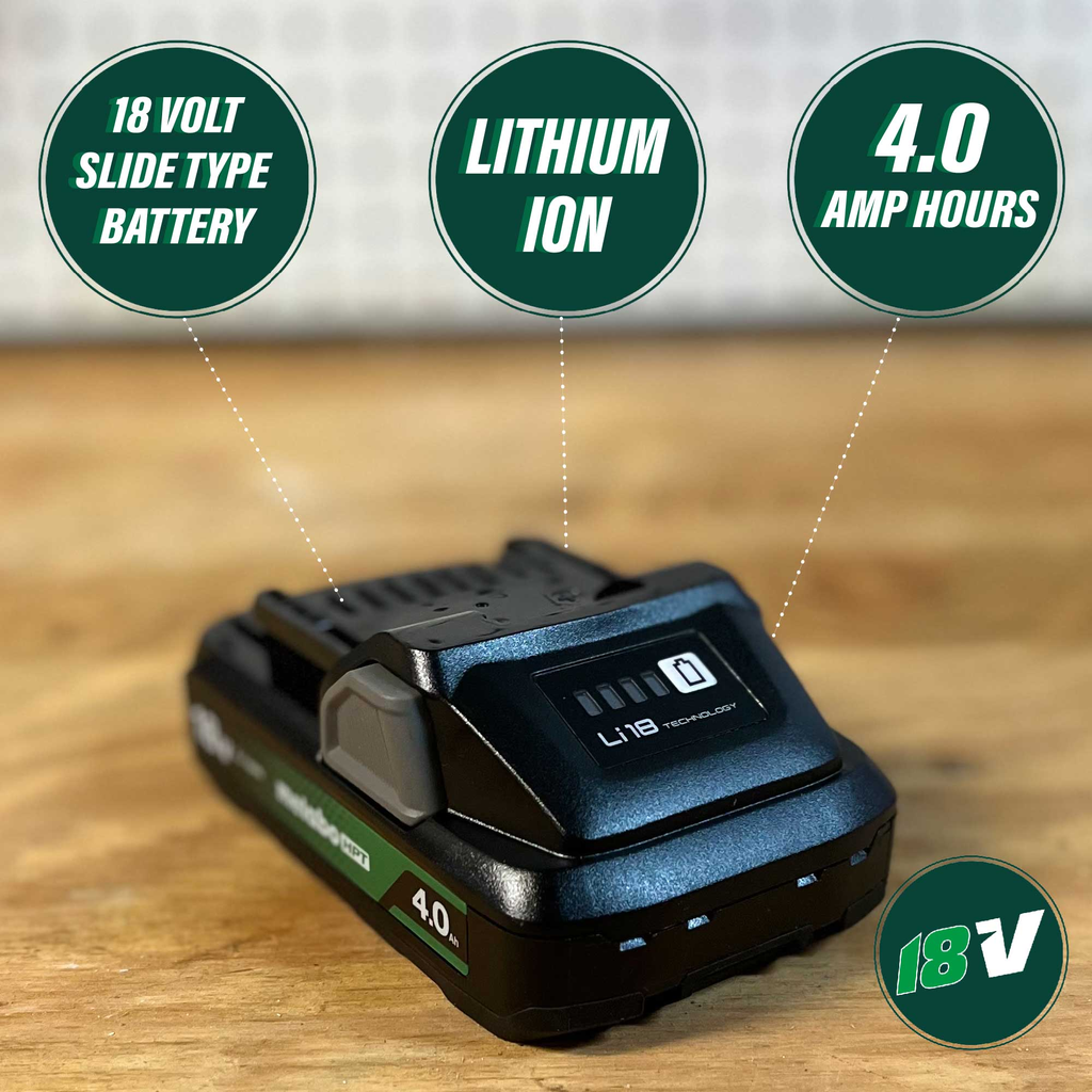 18 Volt 4.0Ah Li-Ion Battery