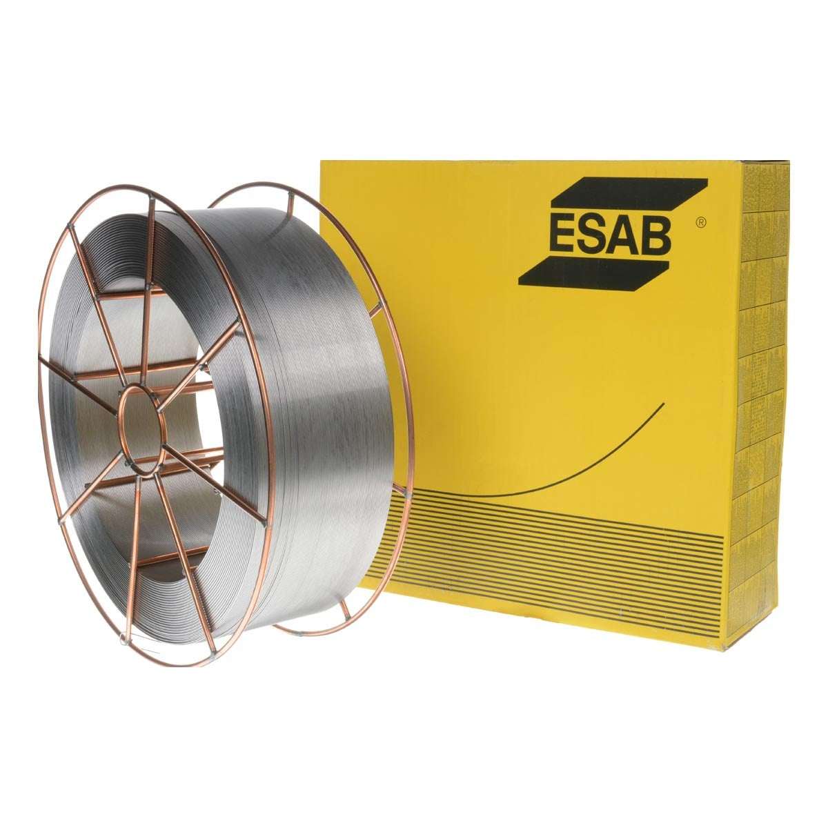 0.035" ER70S-6 OK AristoRod® 12.50 Carbon Steel MIG Wire 40 lb 12" Spool