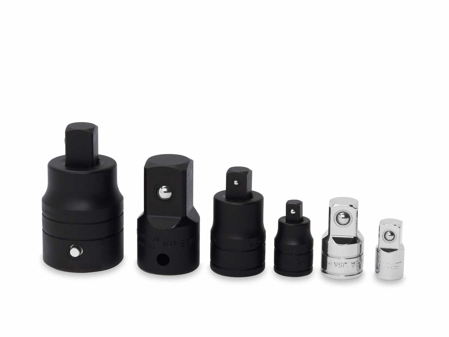 6 pc Combination Square Drive Adaptor Set