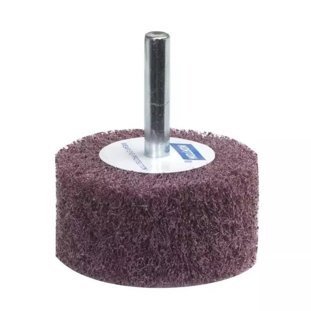 Mounted Flap Wheel - Aluminum Oxide, 3 in Wheel Diameter, 1 in Wheel Width, 20/pk