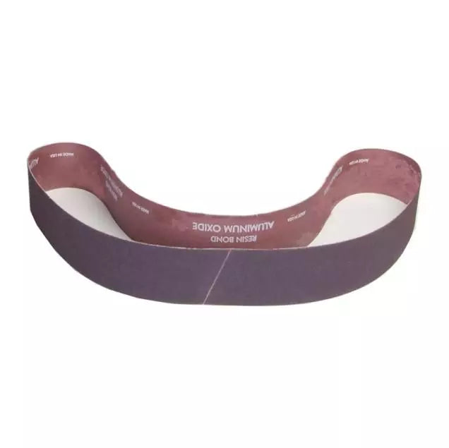 Metalite Coated Deburring, Grinding, Polishing, Shaping Belt - 80 Grit, Aluminum Oxide Material, Cloth Backing Material, 48 in Belt Length, 6 in Belt Width