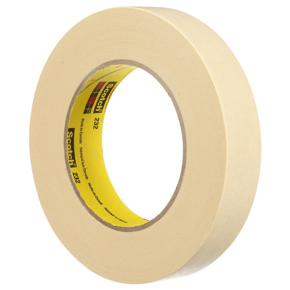 Ruban de masquage haute performance Scotch®, 232, beige, 24 mm x 55 m (0,95 po x 60 vg), en vrac