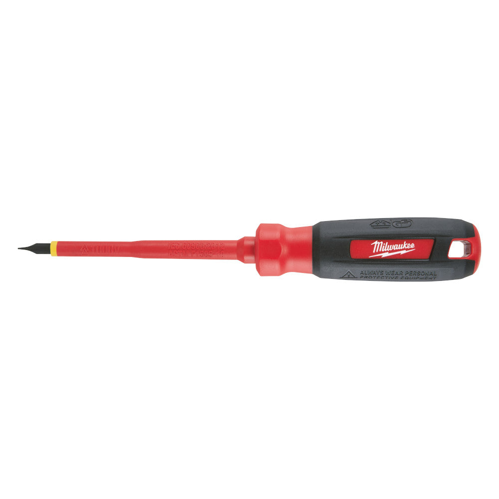3/16 In Cabinet 4 In 1000v Insulated Screwdriver