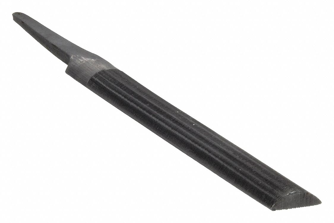 4in half-round double cut smooth file 102mm