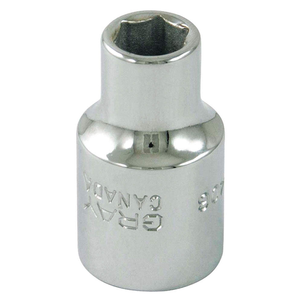 3/4" Socket, 1/2" Drive, 6-Point