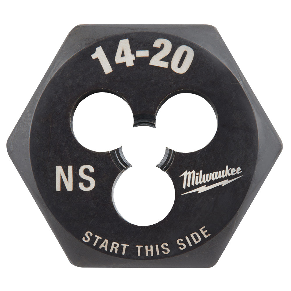 14-20 ns 1-inch Hex Threading Die