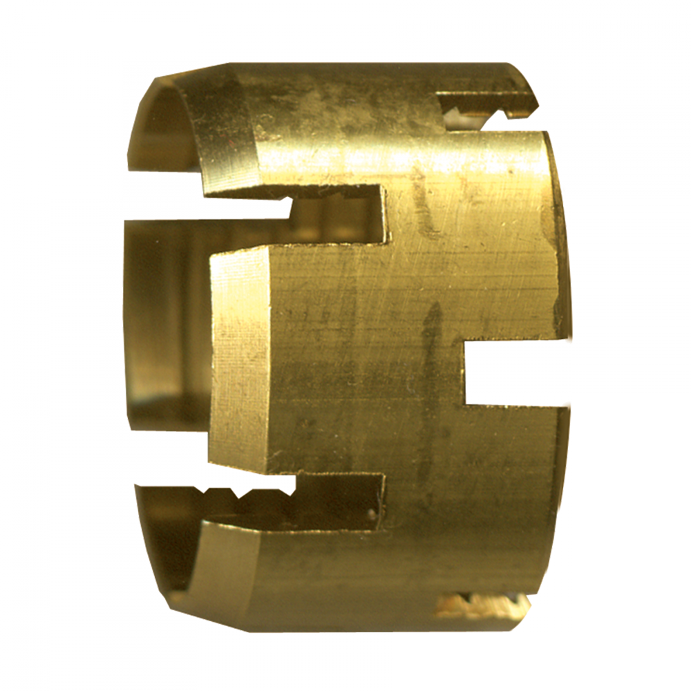 D.O.T. Sleeve For Rubberhose, Brass, 1/2