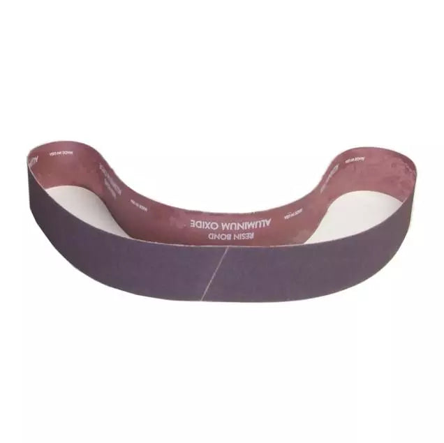 Metalite Coated Deburring, Grinding, Polishing, Shaping Belt - 100 Grit, Aluminum Oxide Material, Cloth Backing Material, 48 in X 6 in