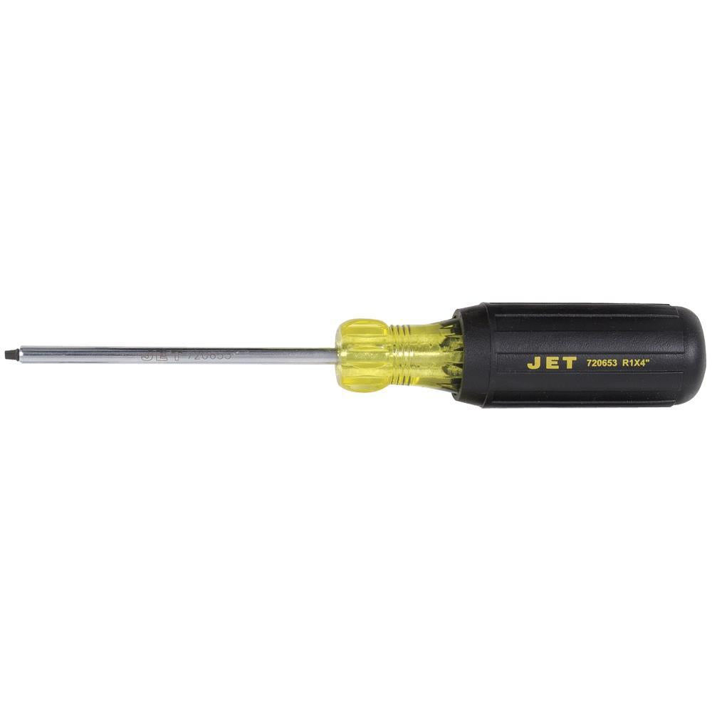 #1 x 4" Square Cushion Grip Screwdriver