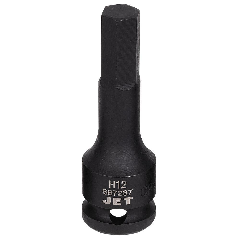 1/2" DR x 12mm Impact Hex Bit Socket