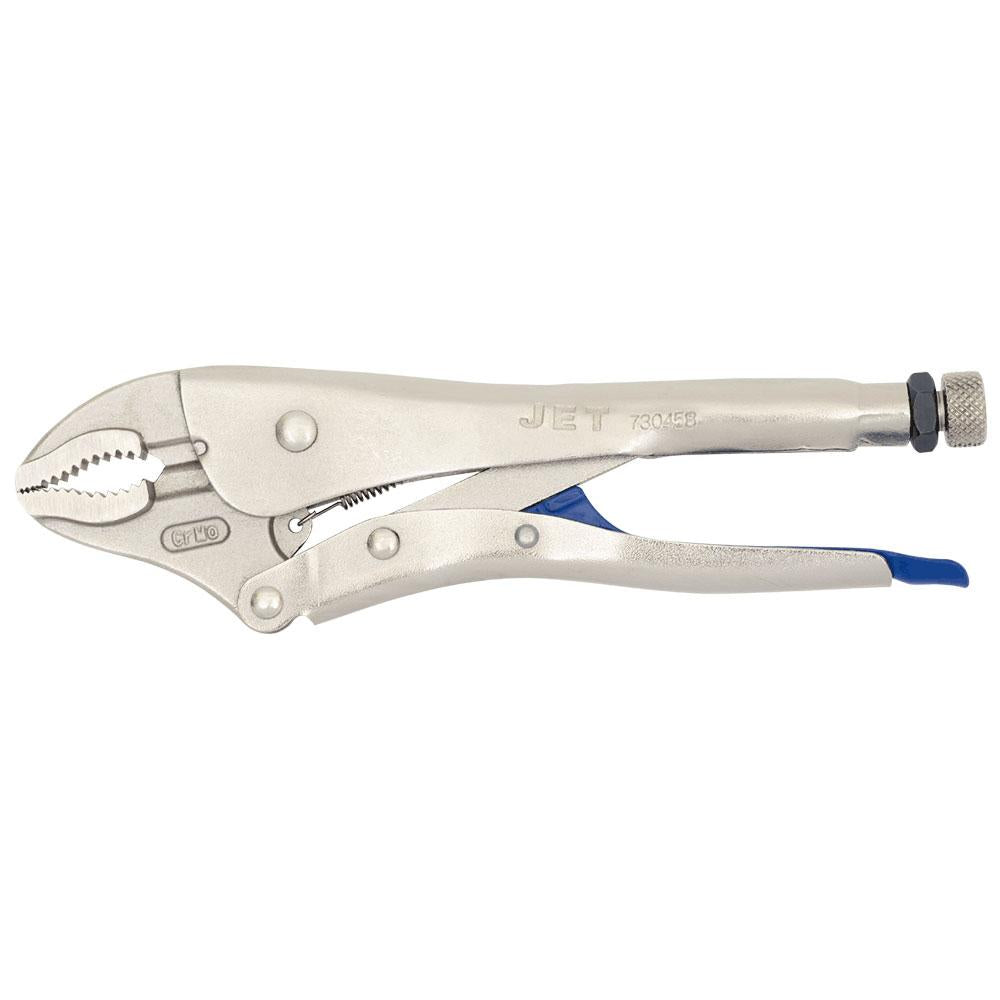 10" Curved Jaw Locking Pliers with Cutter
