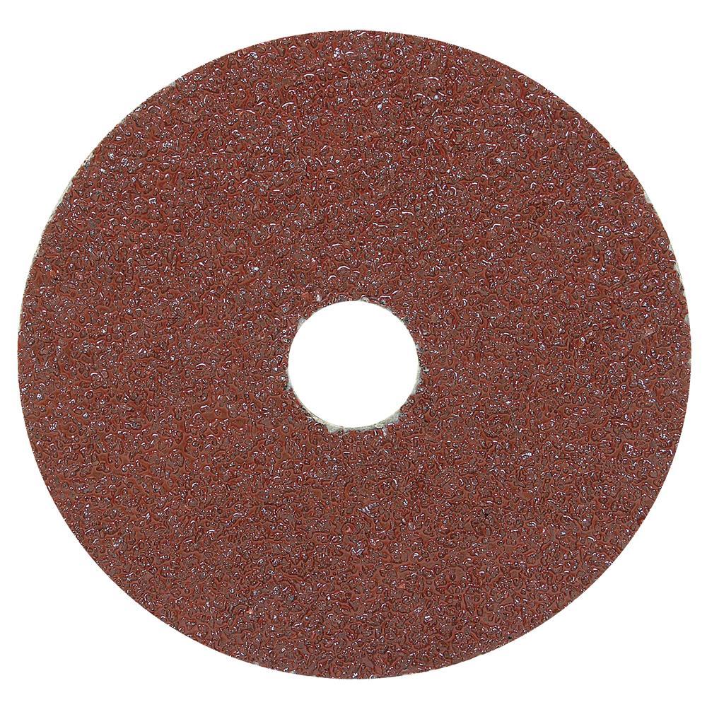 4-1/2 x 7/8 A24 Aluminum Oxide Resin Fibre Sanding Disc