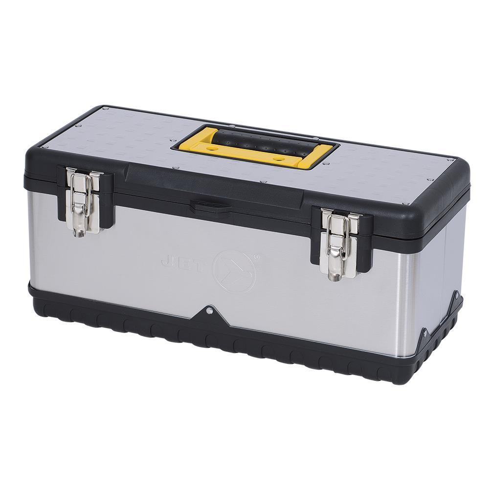 Coffre à outils à main en acier inoxydable de 20 po