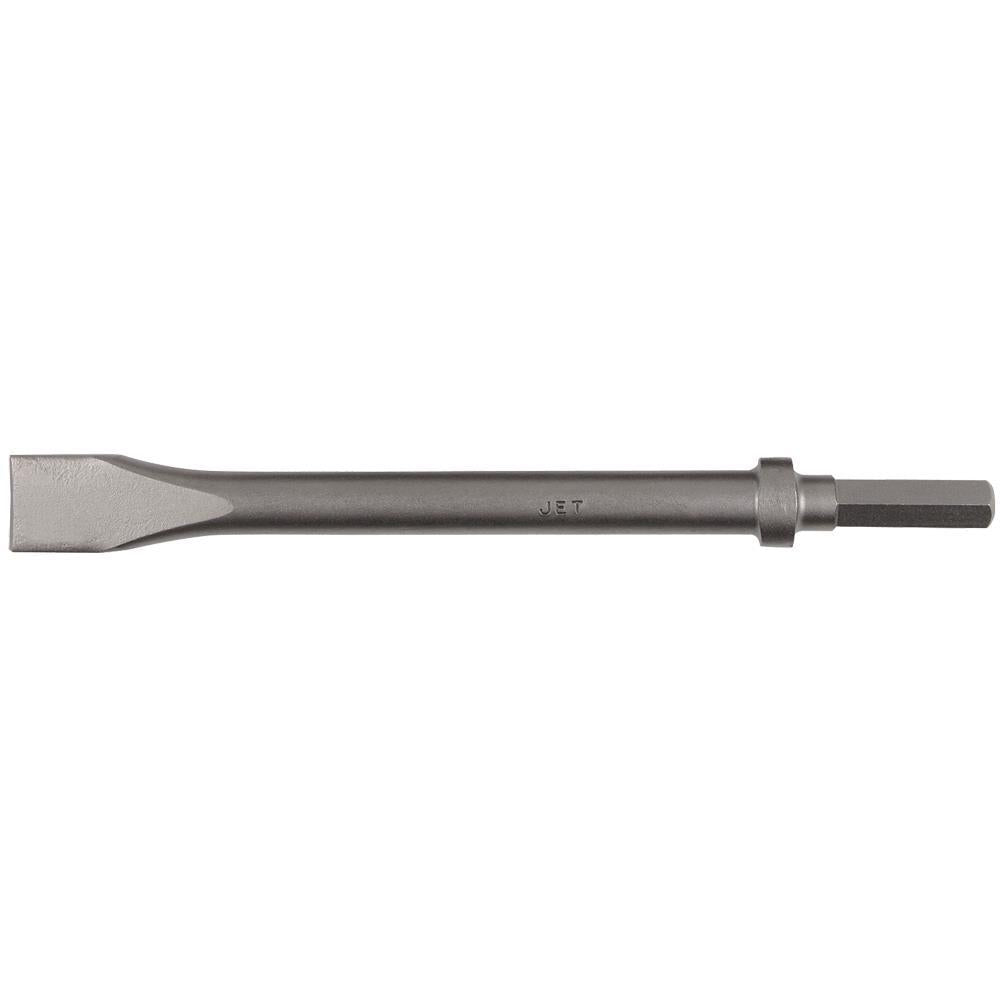 .580 Hex Shank 12" Long Narrow Flat Chisel - Heavy Duty