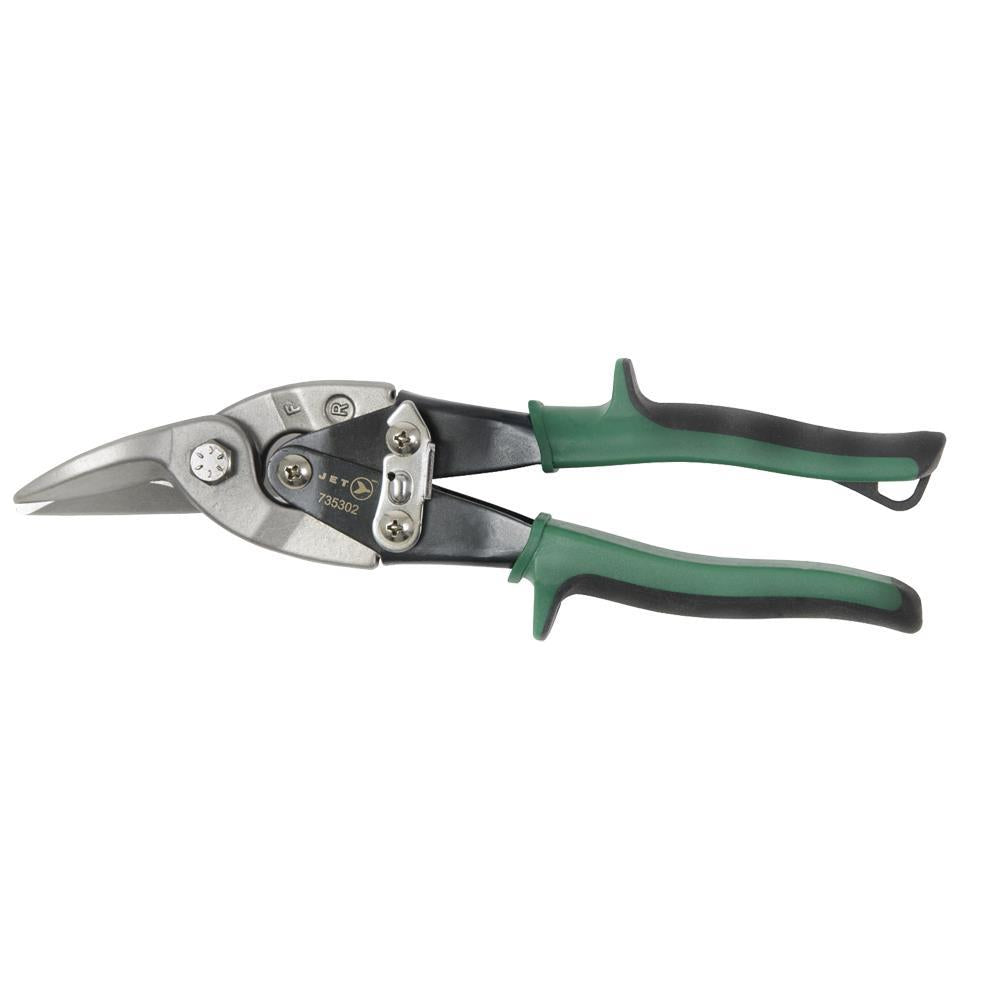 10" Right Cut Aviation Snips - Super Heavy Duty