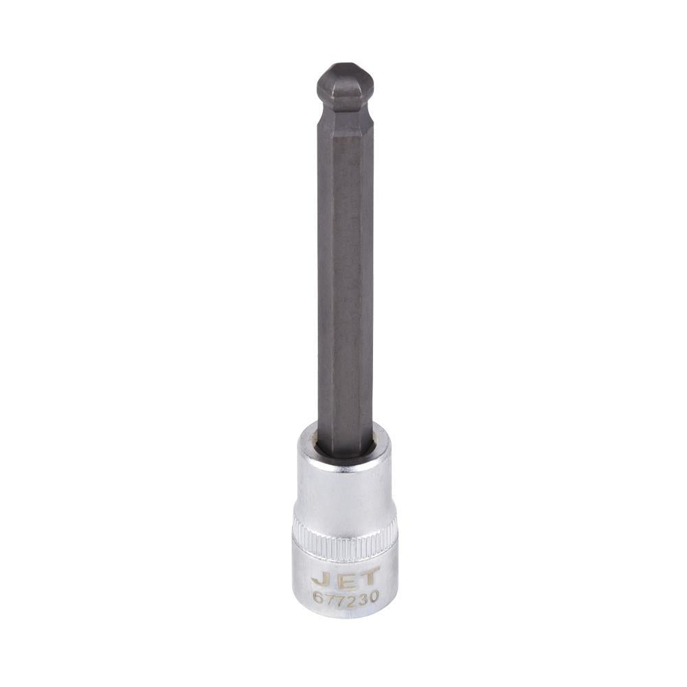 3/8" DR x 3/16" S2 4" Long Ball Nose Hex Bit Socket
