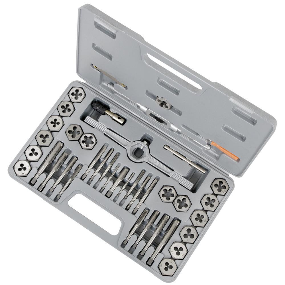 40-Piece Metric Alloy Tap and Die Premium Set