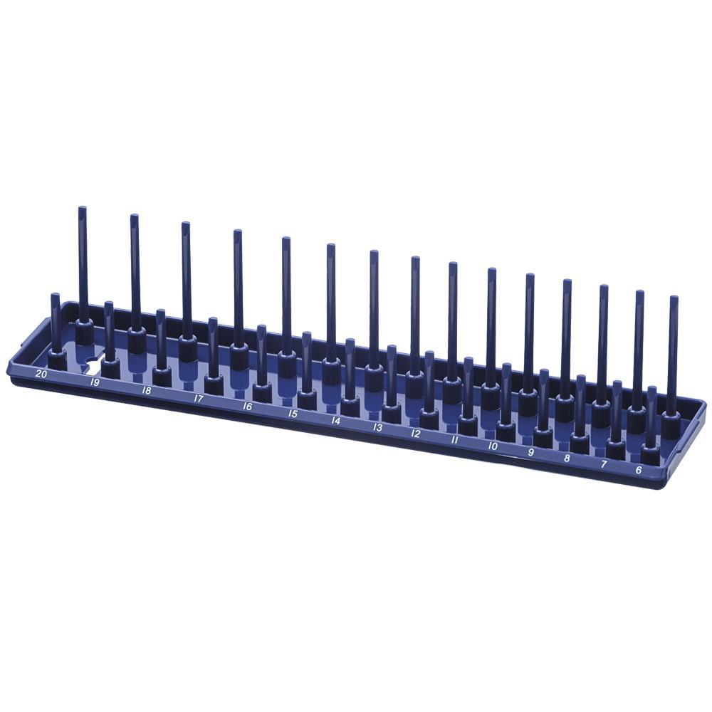 3/8" Dr Metric Socket Organizer Tray