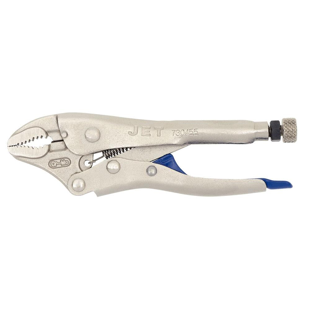 7" Curved Jaw Locking Pliers with Cutter