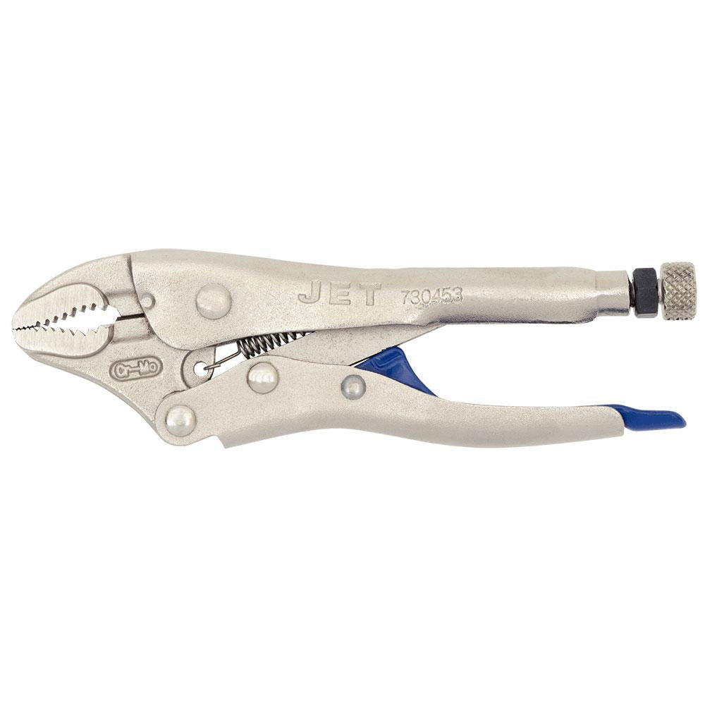 5" Curved Jaw Locking Pliers with Cutter