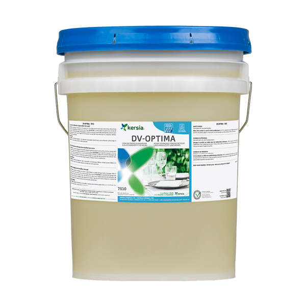 DV-OPTIMA - Agent de rinçage concentré pour lave-vaisselle et lave-verres, 7810, 18,9 L