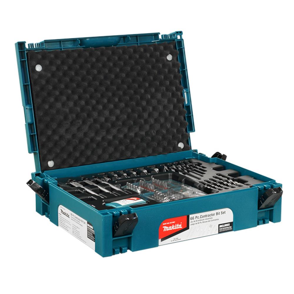 Kit d'accessoires pour forets et embouts de vissage emboîtables de 66 pièces