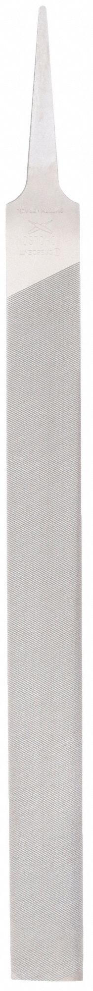 12in half-round double cut smooth file 300mm