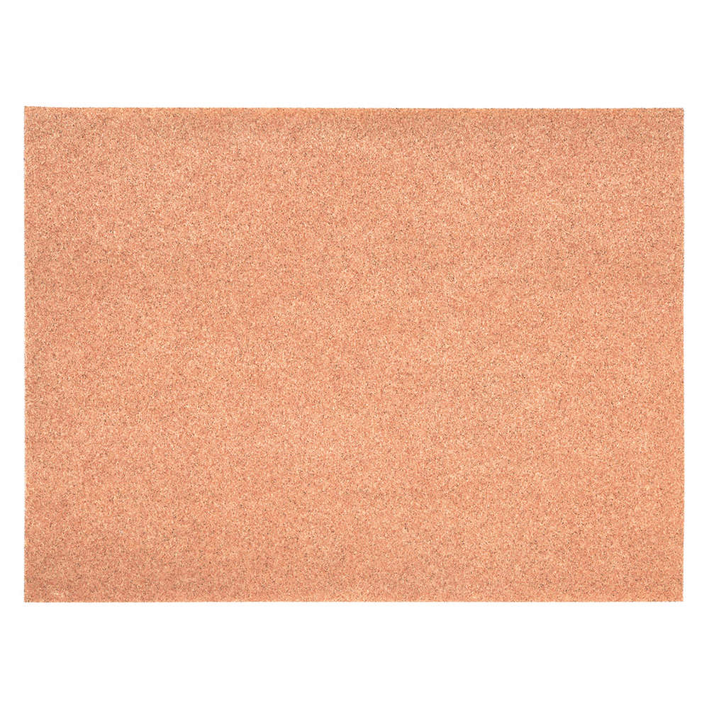 Feuille de papier abrasif pour bois, grain 120, A513, grenat, 9 x 11 po, 25/pk