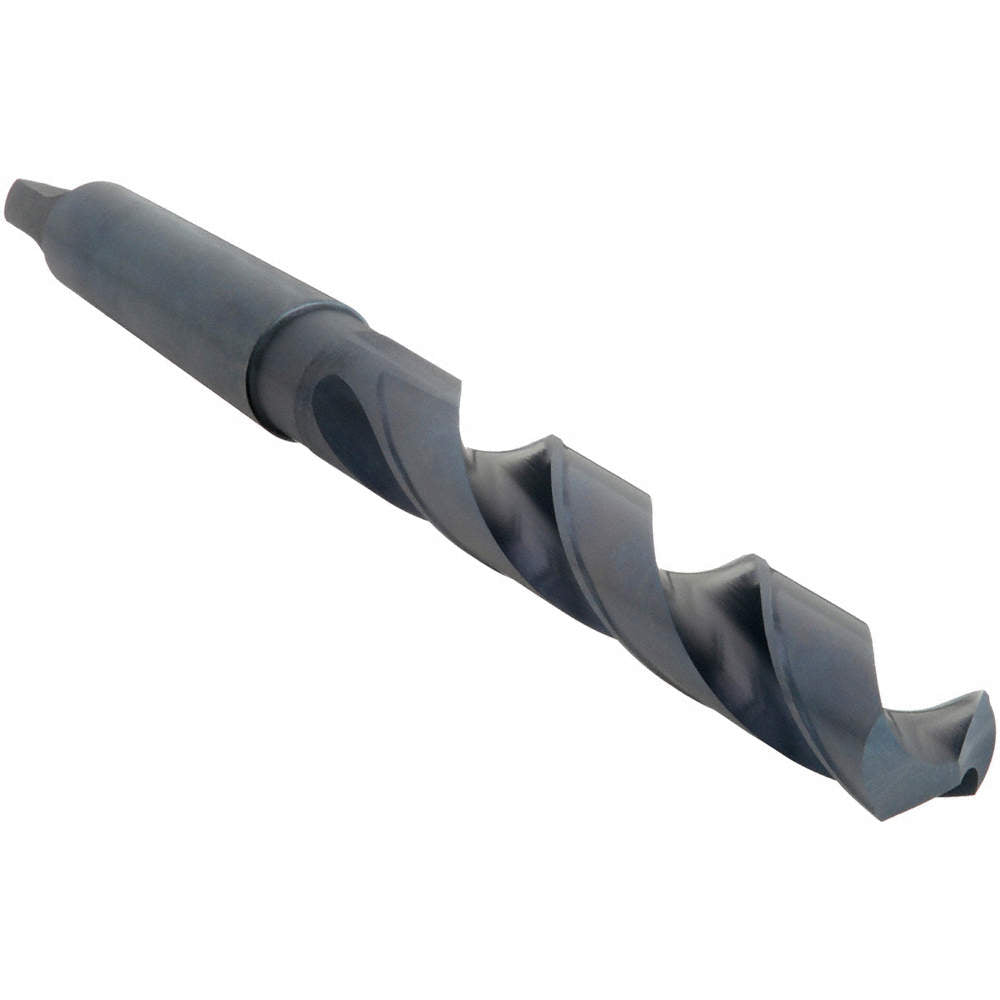 Chicago-Latrobe, 118° General Purpose Taper Length Drill Bit, Steam Oxide, HSS, 13/16" In Drill Bit Size, 6-1/8" In Flute L, MT3 Taper Shank