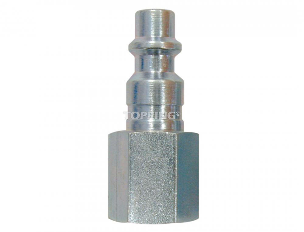 1/4 Industrial Steel Coupler Plug 3/8 (F) NPT