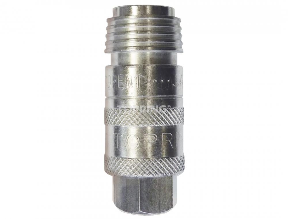 1/4 Universal Steel Quick Coupler 1/4 (F) NPT, Unisafe Model