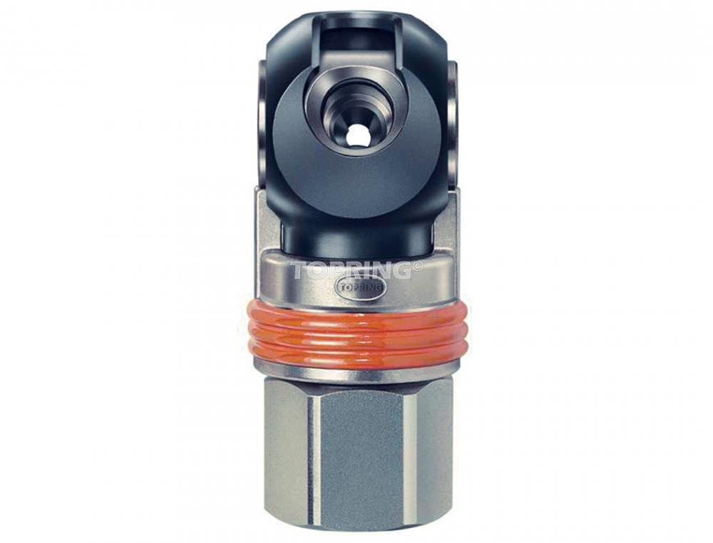 1/4 Industrial Steel Swing Quick Coupler 1/4 (F) NPT, Topquik SC Model